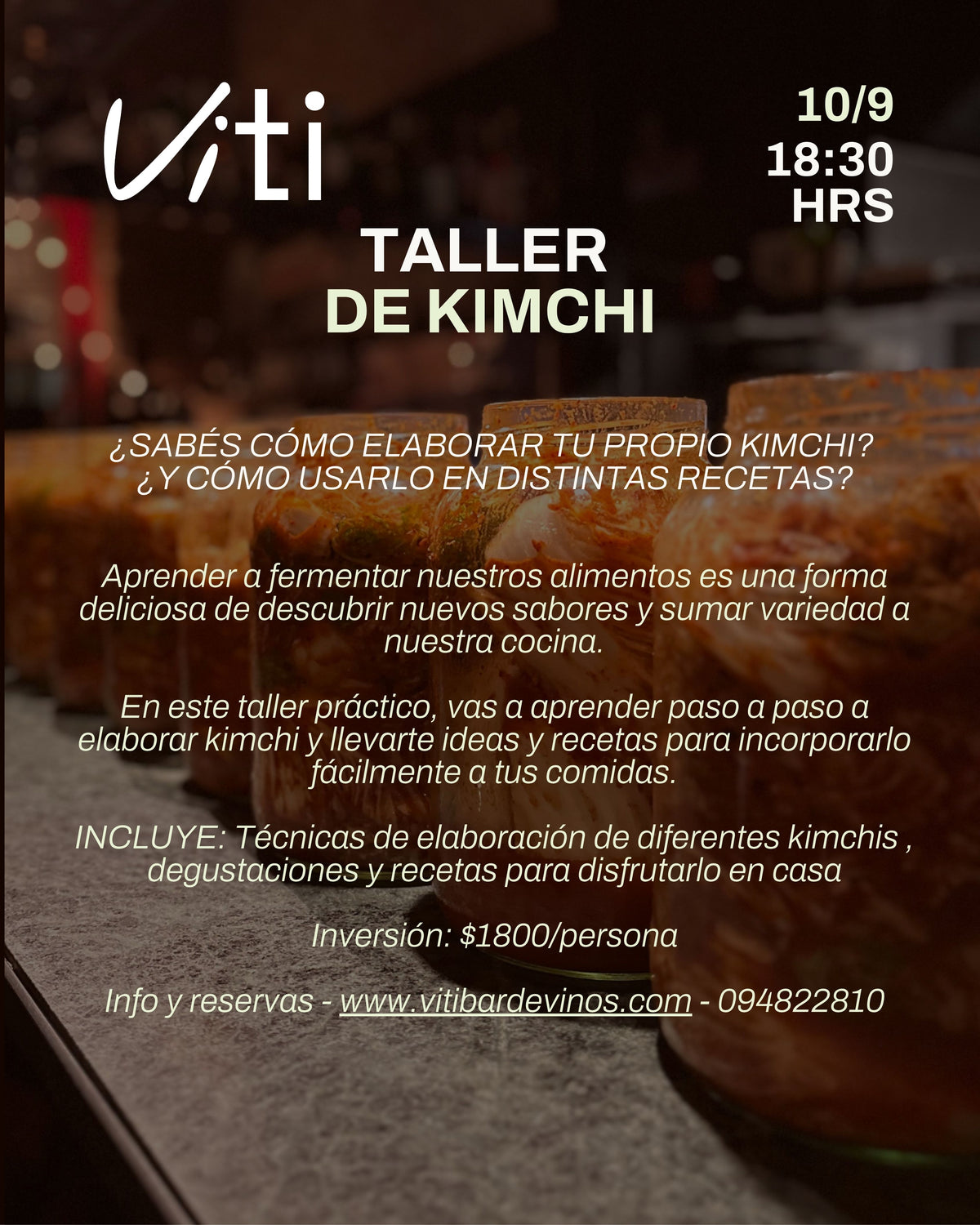 Taller de Kimchi